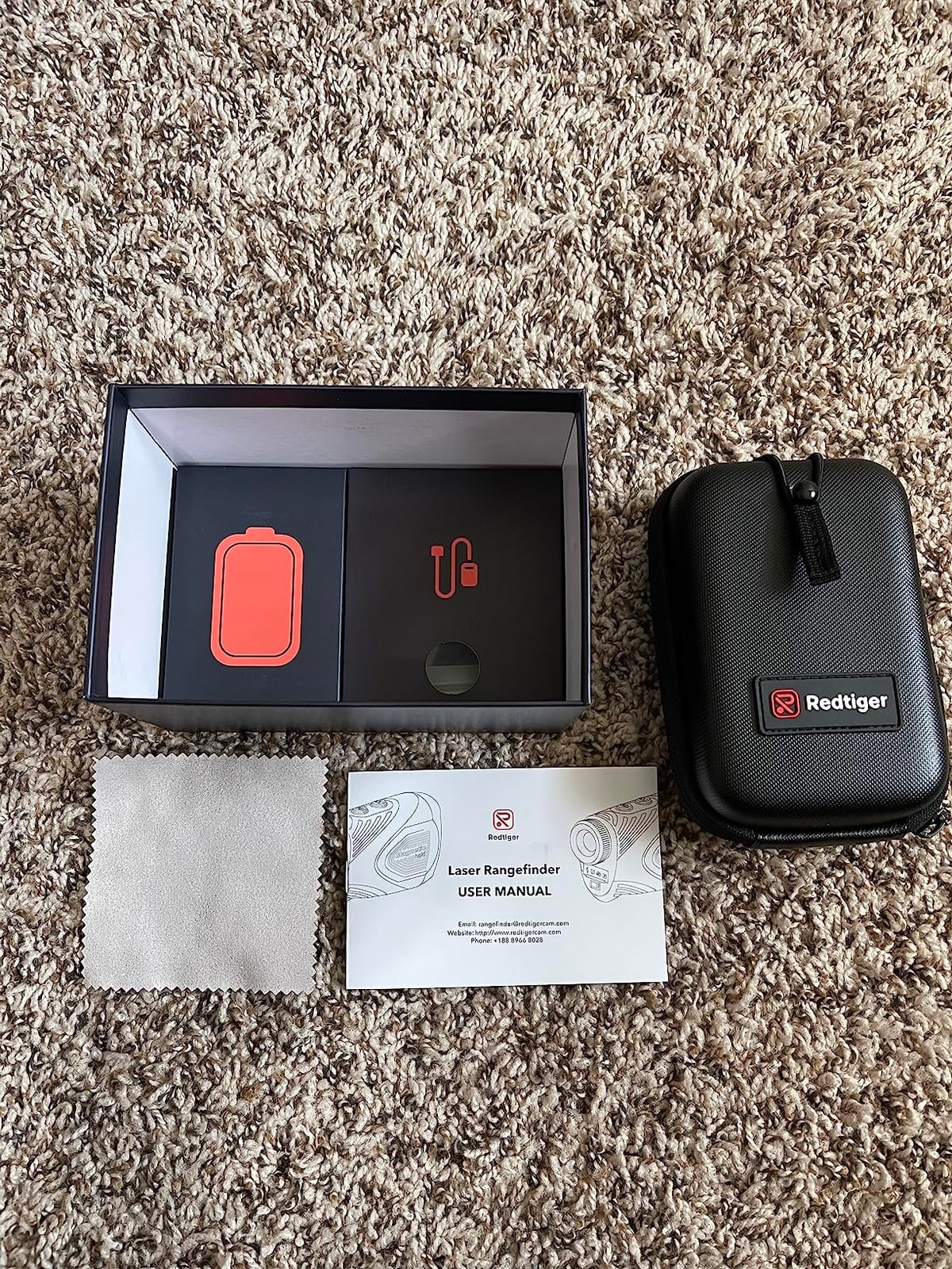 REDTIGER Golf Rangefinder with Slope On/Off,7X Magnification 1200 Yards customer photo 2