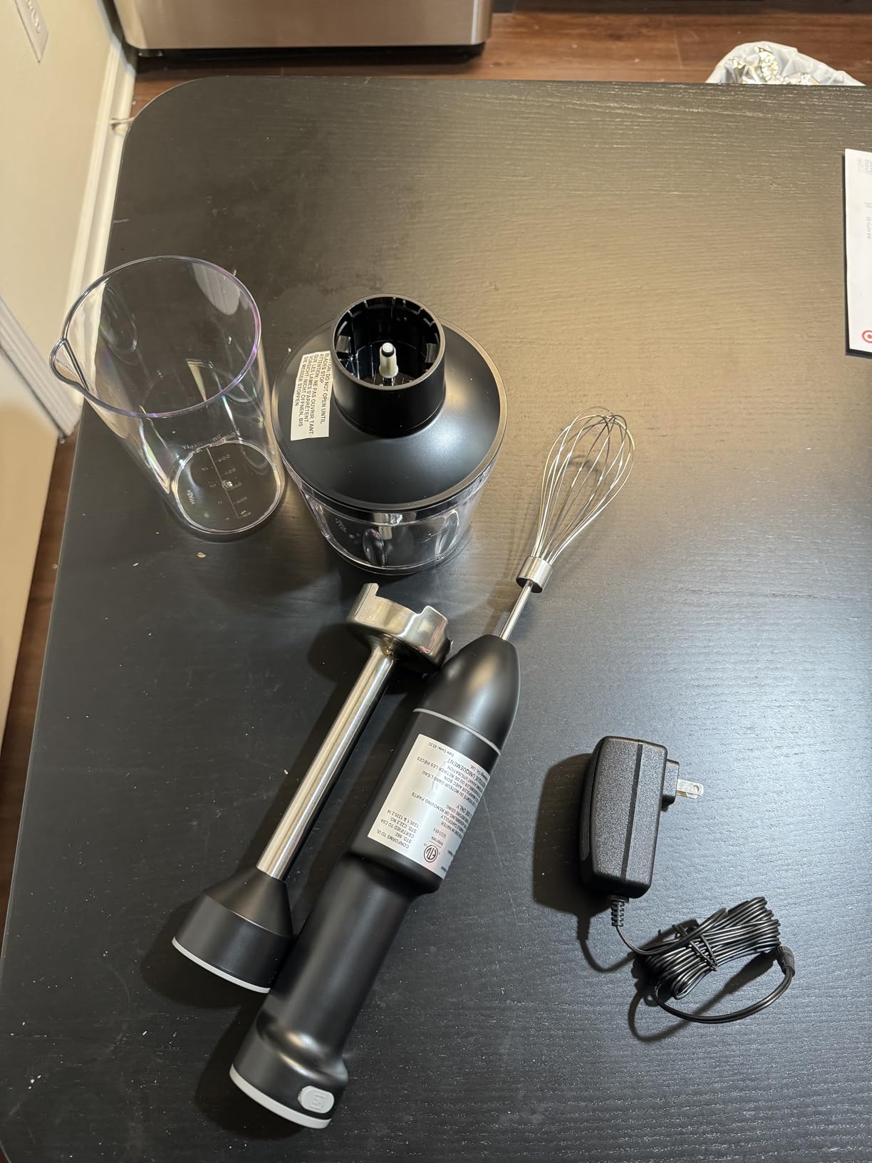 UTALENT Cordless Hand Blender with Chopper for Smoothies, Baby Food & Soups | Variable speed immersion blender, Brushless Motor, USB-C rechargeable, Long-lasting, 500ml chopper, 600ml vessel, Egg whisk customer photo 2