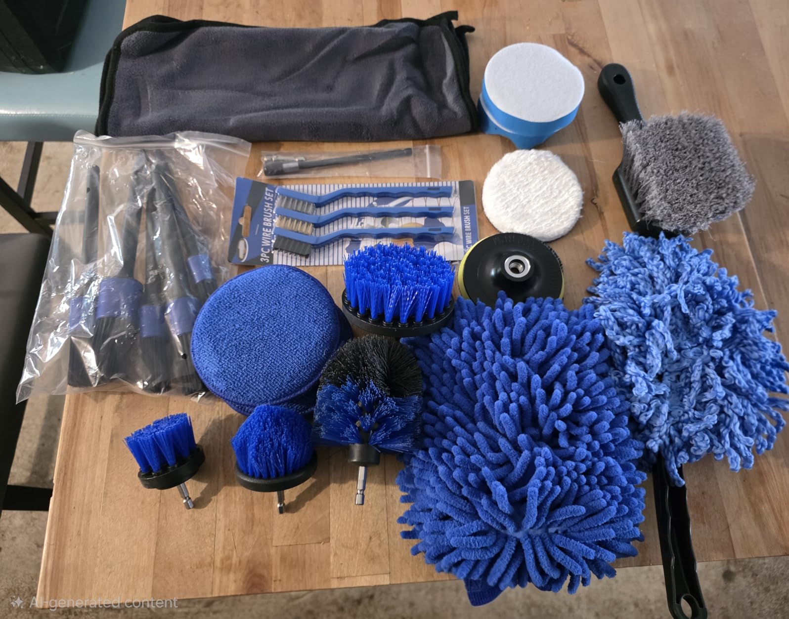 TTRCB 27Pcs Car Detailing Kit, Car Cleaning Kit, Car Detailing Brush Set, Drill Brush Set, Car Detailing Brushes, Car Wash Kit, Car Accessories, Car Cleaning Supplies for Interior, Exterior, Wheels customer photo 2
