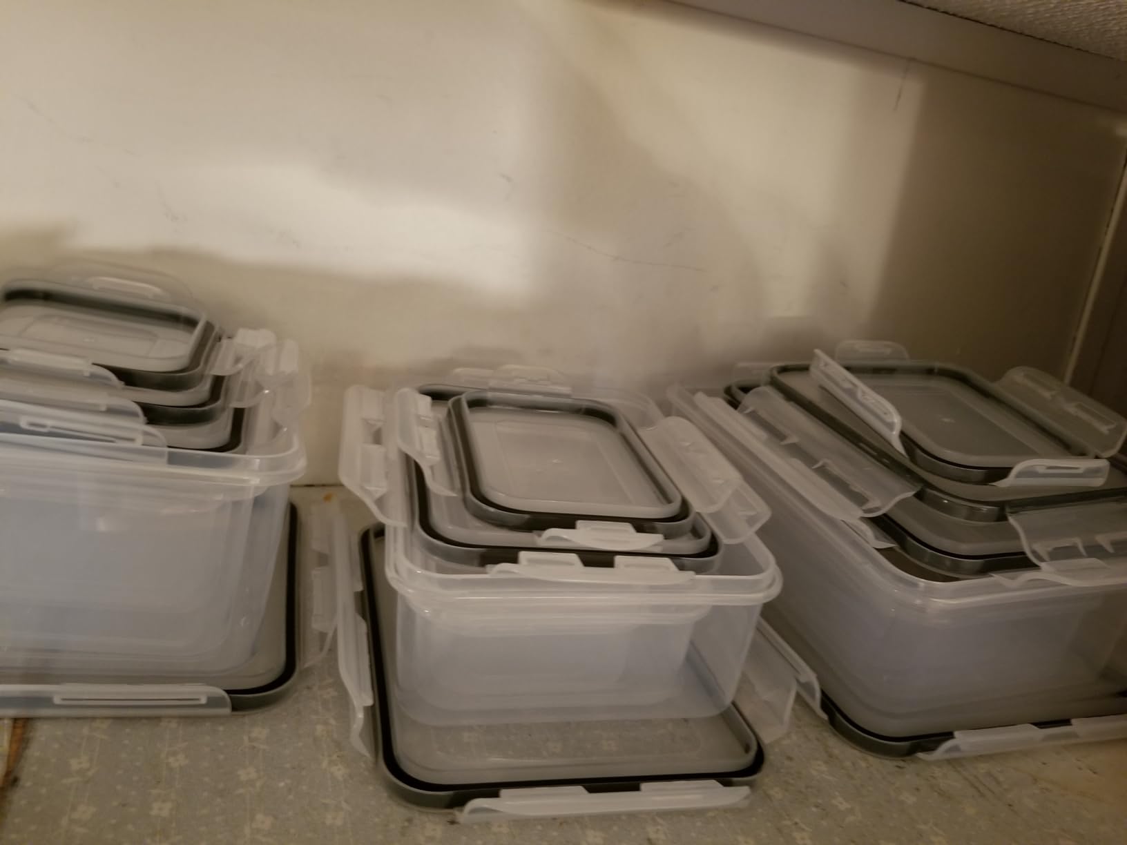 KEMETHY Large 40 Piece Food Storage Containers with Airtight Lids, BPA-free customer photo 2
