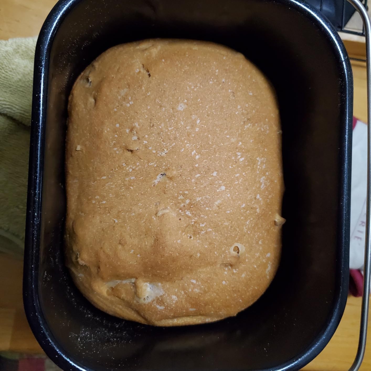Cuisinart Bread Maker Machine, 16 Menu Programs, Stainless Steel, 2-Lb Loaf | Bread machine with 16 menu options, 3 loaf sizes up to 2 lbs, 3 crust colors, convection baking & measuring cup hook, CBK-210 customer photo 2