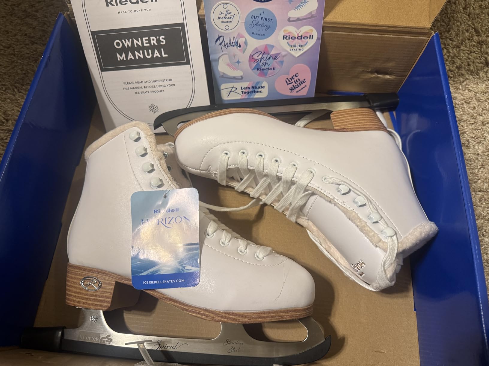 Riedell Horizon Ice Skates for Men and Women customer photo 1