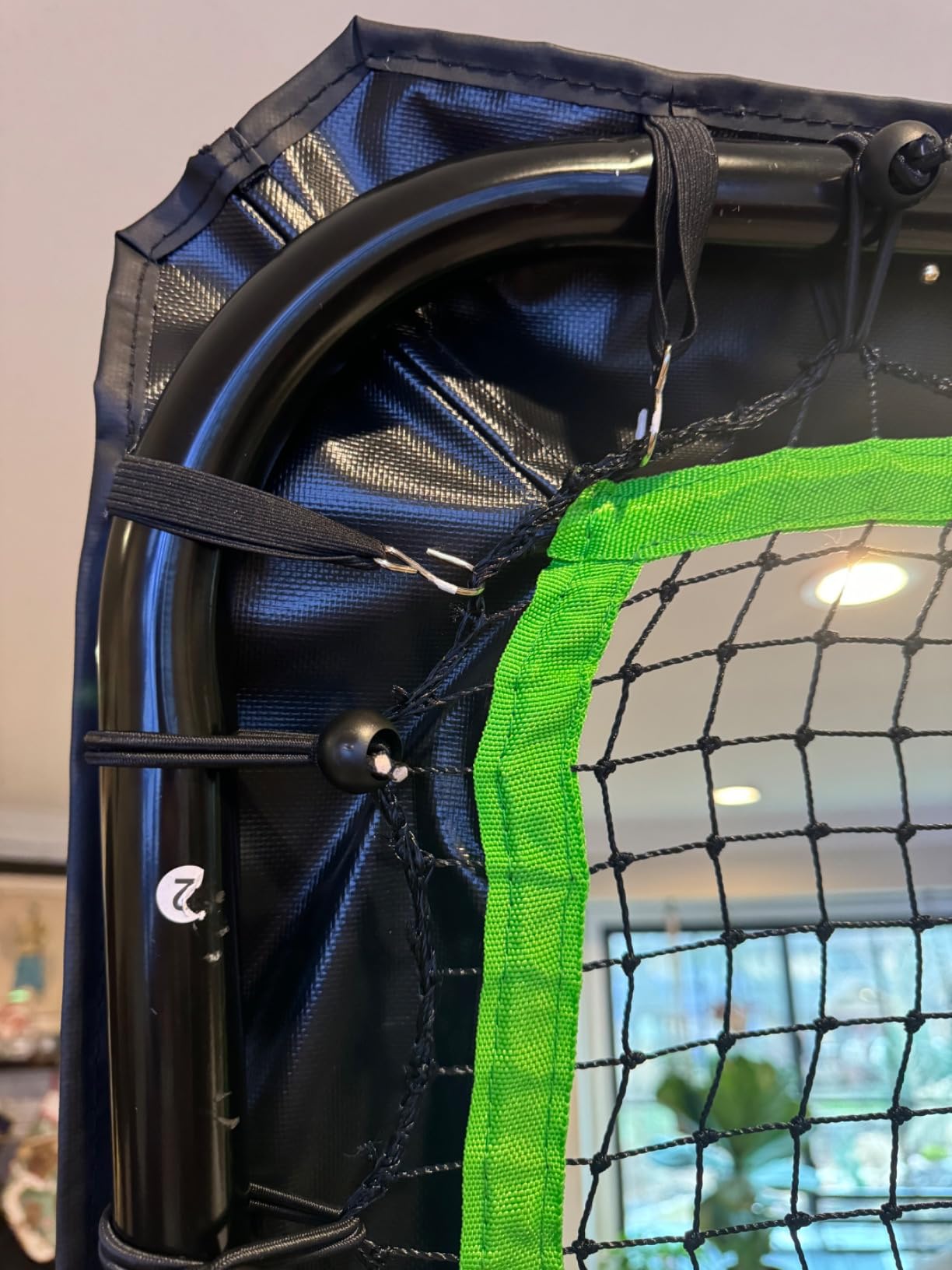 Lacrosse Rebounder for Backyard Lacrosse Bounce Back Net for Lax Practice customer photo 2