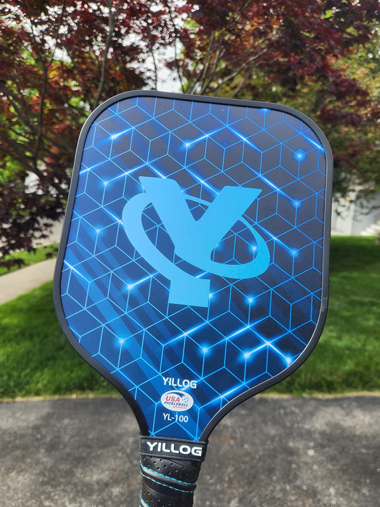 YILLOG Pickleball Paddles Set of 4, USAPA Approved Fiberglass Rackets | 4 Pickleball Balls, 4 Cooling Towels, Pickleball Bag. Lightweight Set for Men, Women, Beginners customer photo 2
