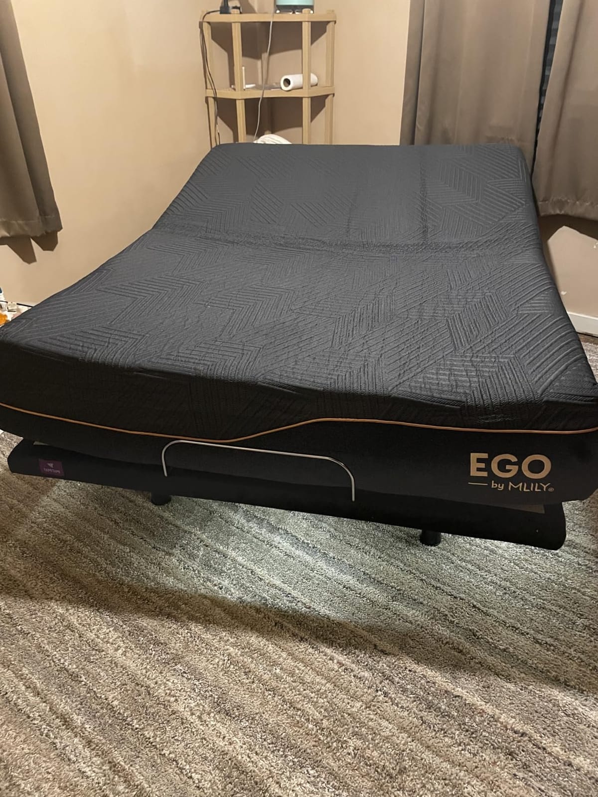 Tami Tami T600 Adjustable Bed Frame Queen Size with Remote & Massage - Electric Beds Bases, Zero Gravity, Dual Side USB, Side Pockets, Nightlight, Quiet Motor, Wireless Remote, 5 Min Easy Assembly customer photo 1