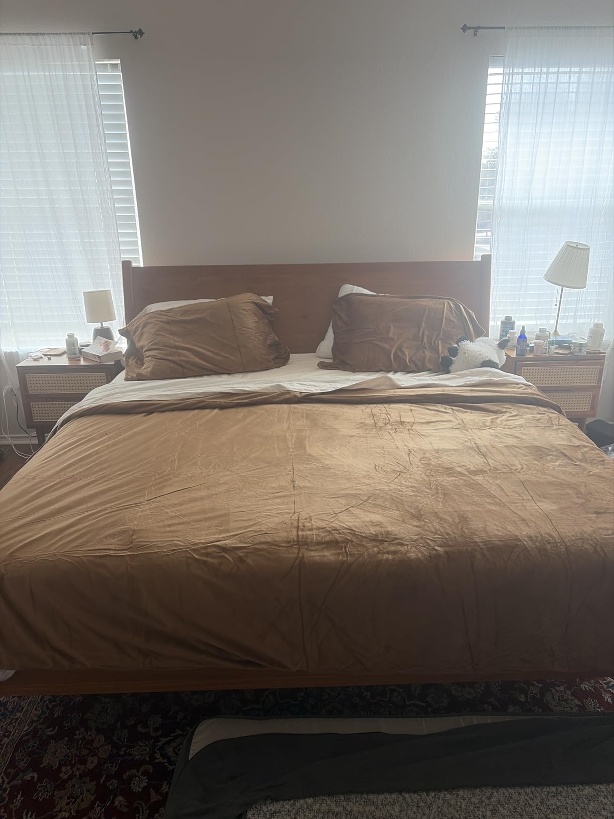 MEELUS Lightweight Comforter Cooling White, All Season Duvet Insert customer photo 1