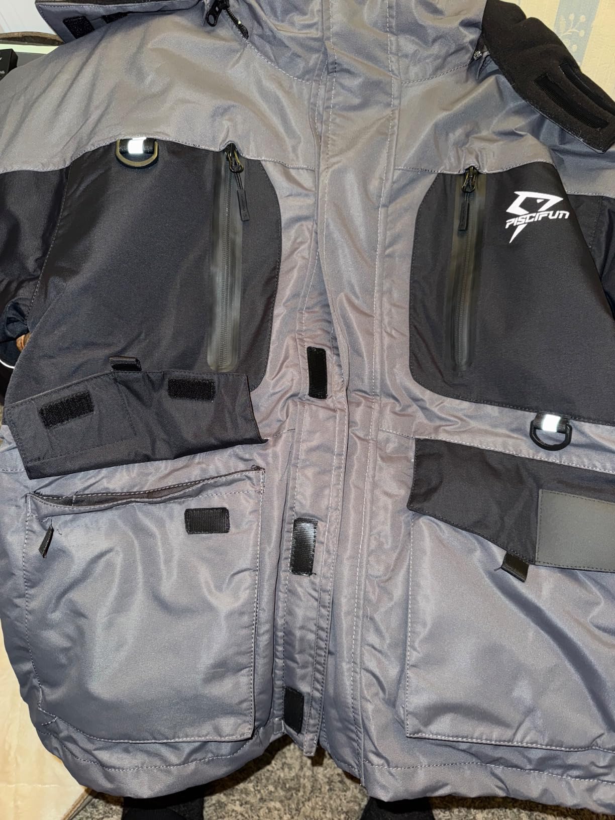 Piscifun Ice Fishing Jacket, Floating Waterproof Ice Fishing Coat, Insulated Jacket for Cold Weather Conditions customer photo 1