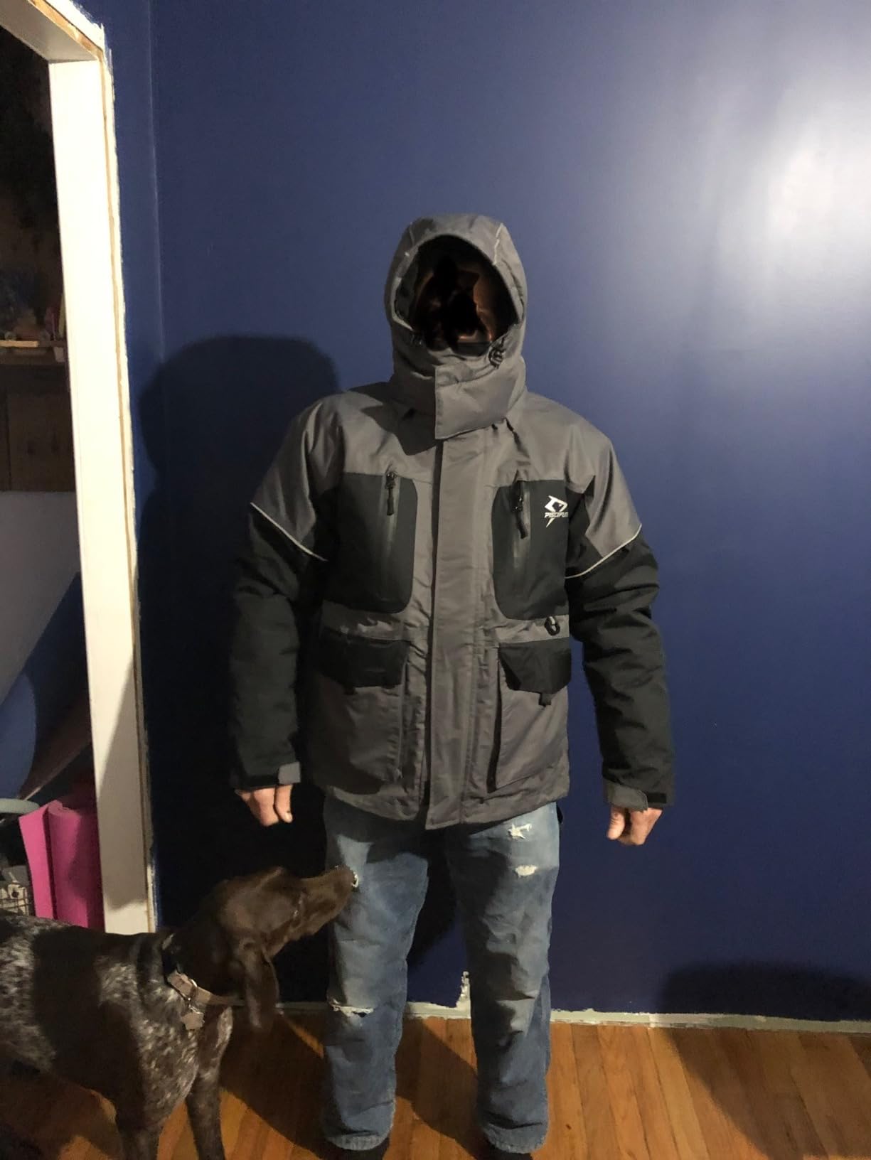 Piscifun Ice Fishing Jacket, Floating Waterproof Ice Fishing Coat, Insulated Jacket for Cold Weather Conditions customer photo 2