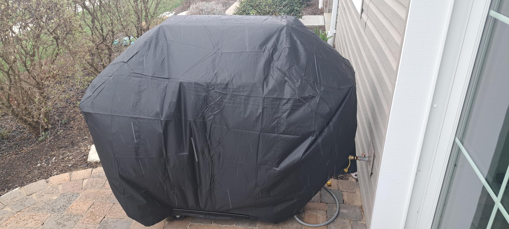 iCOVER Grill Cover for Weber 22 Inch Charcoal Kettle- Heavy Duty Waterproof BBQ Cover for Weber Char-Broil 22 Inch Charcoal Kettle Grills customer photo 2