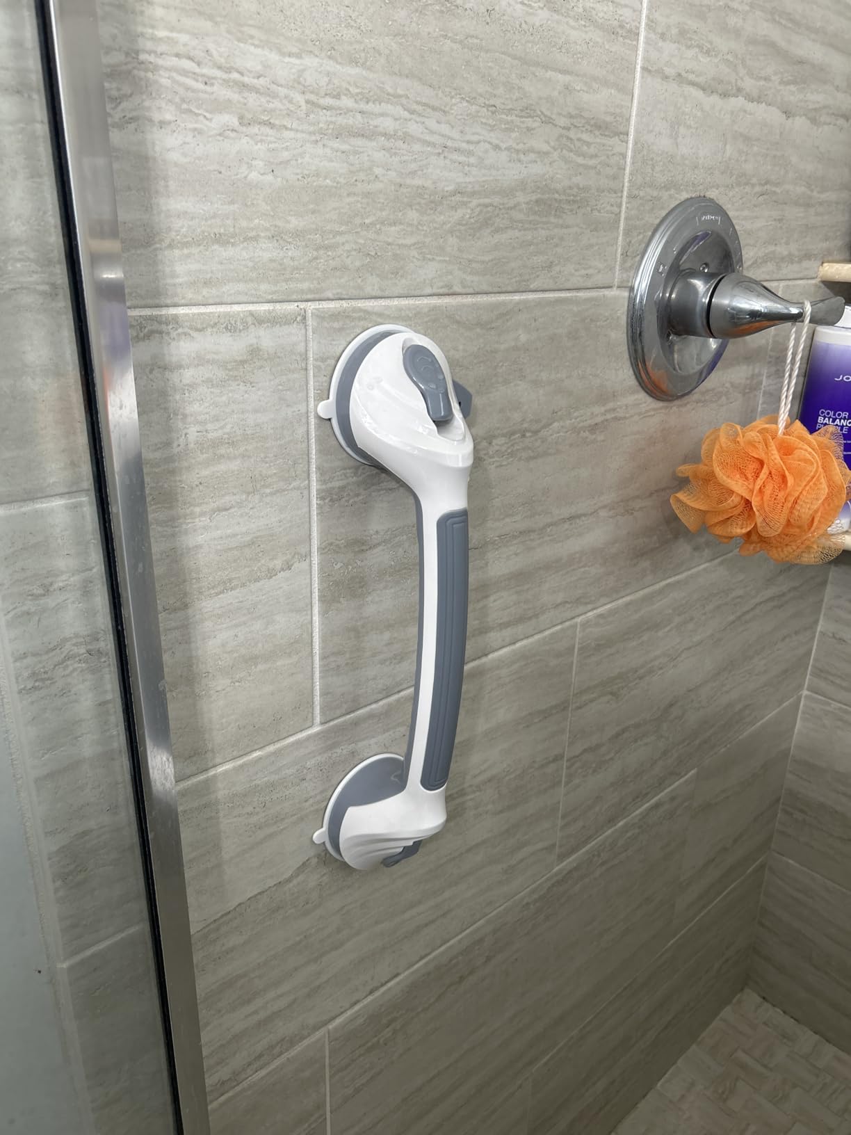 TAILI Grab Bars for Shower,Suction Shower Handles Rails,2 Pack,16.8