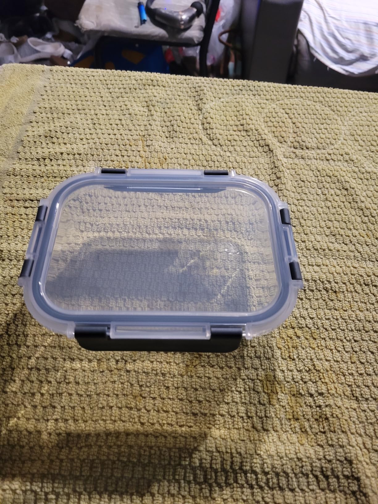 VERONES 10 PACK 22 OZ Glass Meal Prep Containers Set with Lids, Grey customer photo 2