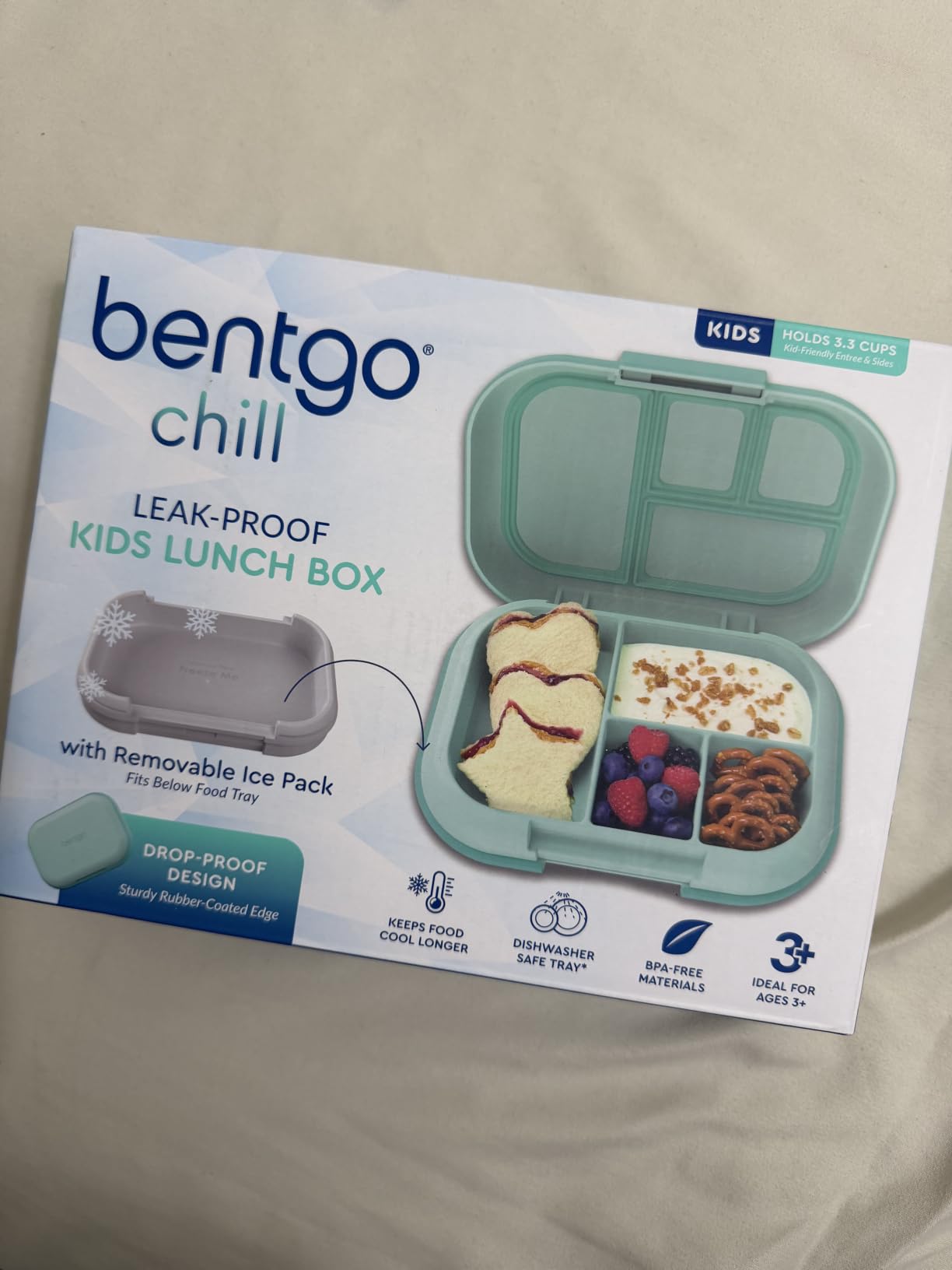 Bentgo Chill Kids 4-Compartment Bento Box Leakproof Lunch Box customer photo 2