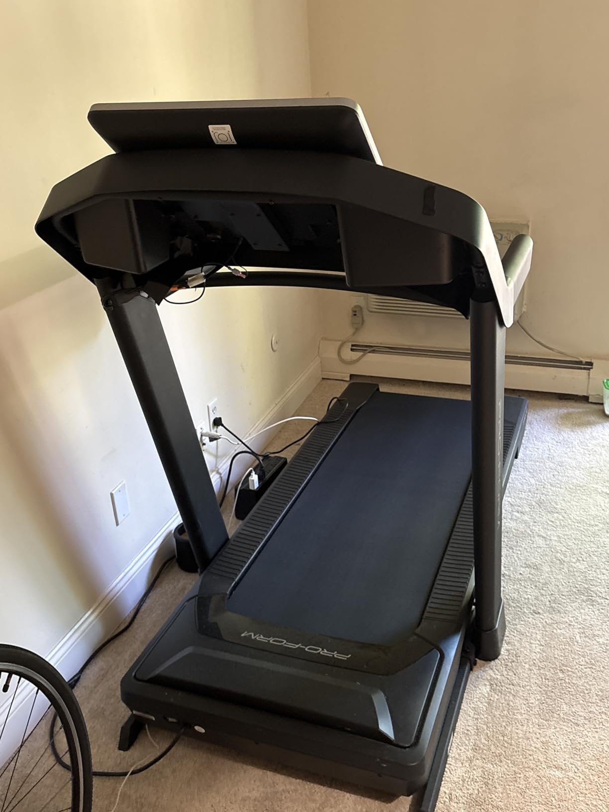 ProForm Carbon Treadmills | Foldable Treadmill for Running and Cardio Workouts with Shock Absorbing Cushioning to Reduce Joint Impact customer photo 1