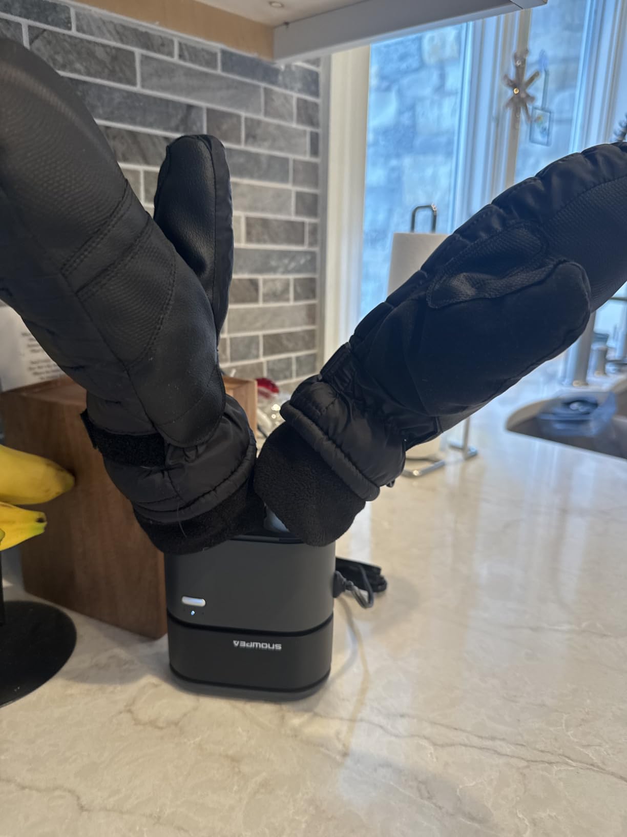 Snowpea Portable Boot Dryer 140°F Forced-Air Shoe Dryer for Travel customer photo 1