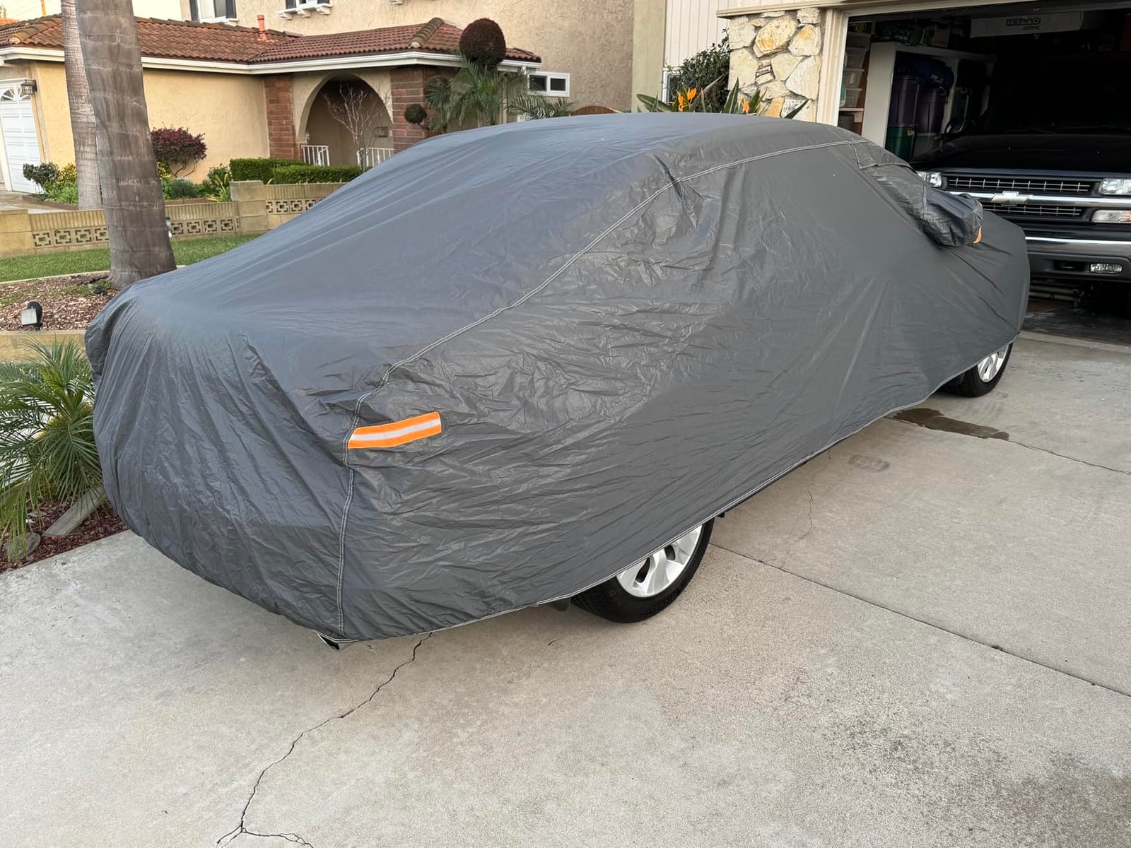 GUNHYI 16 Layers Car Cover Waterproof All Weather for Coupe Heavy Duty customer photo 1