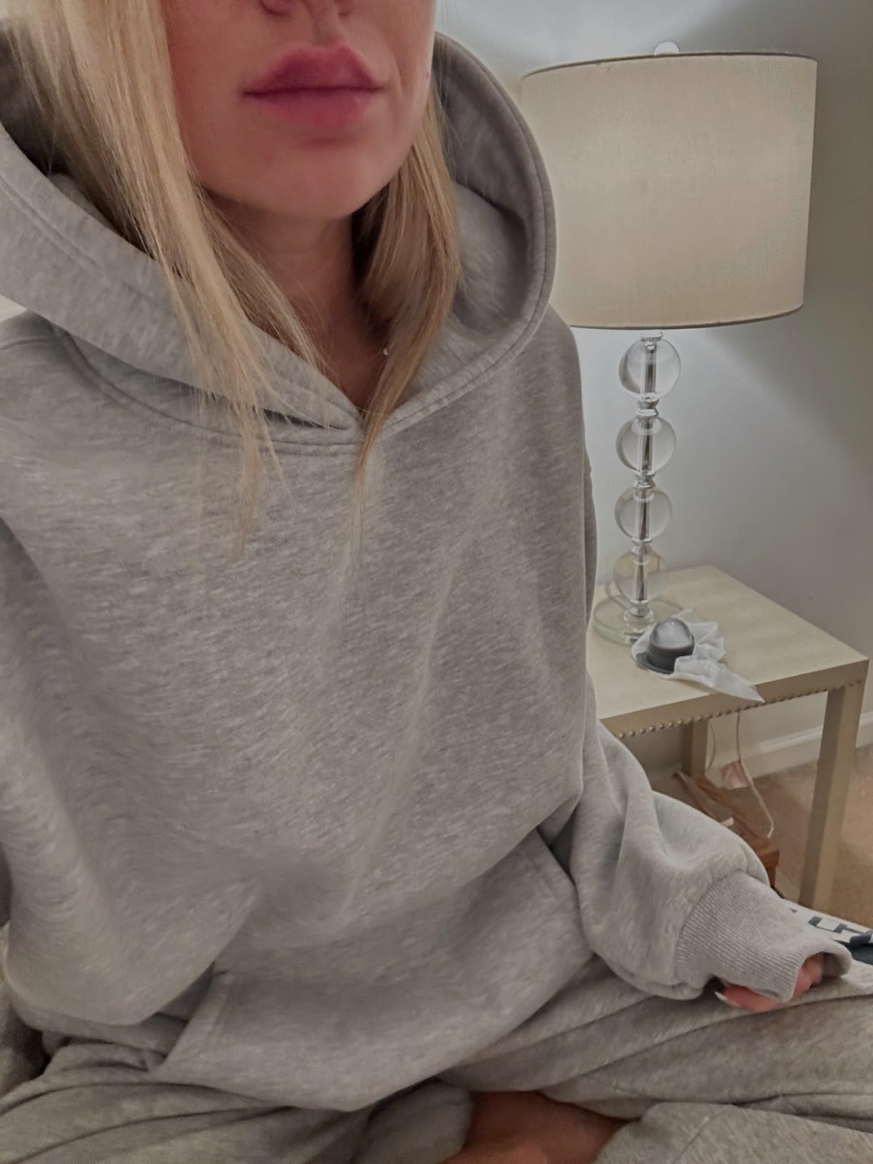 EFAN Women's Hoodies Oversized Sweatshirt Comfort Fleece Sweaters customer photo 2