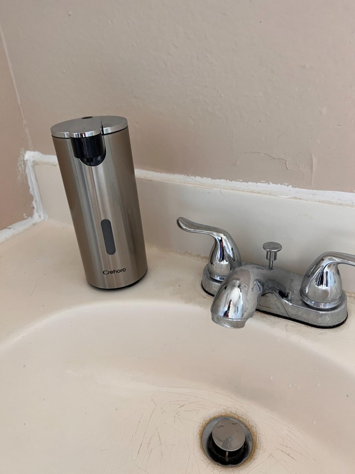 Automatic Liquid Soap Dispenser Touchless, Stainless Steel,12oz/340ml customer photo 1