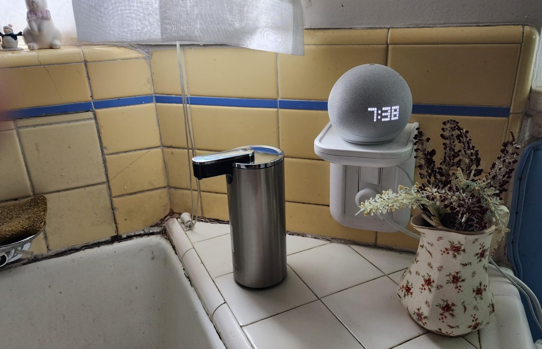 Automatic Liquid Soap Dispenser Touchless, Stainless Steel,12oz/340ml customer photo 2