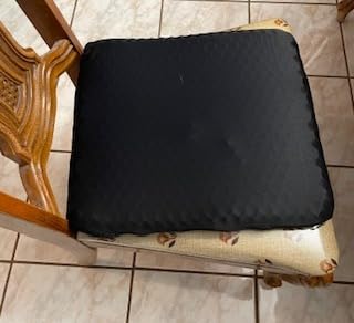 Gel Seat Cushion for Long Sitting Pressure Relief(Super Large&Thick) -Wheelchair Cushion for Pressure Sores - Coccyx,Sciatica & Tailbone Pain Relief Cushion- Non-Slip Butt Pillow for Office, Home, Car customer photo 2