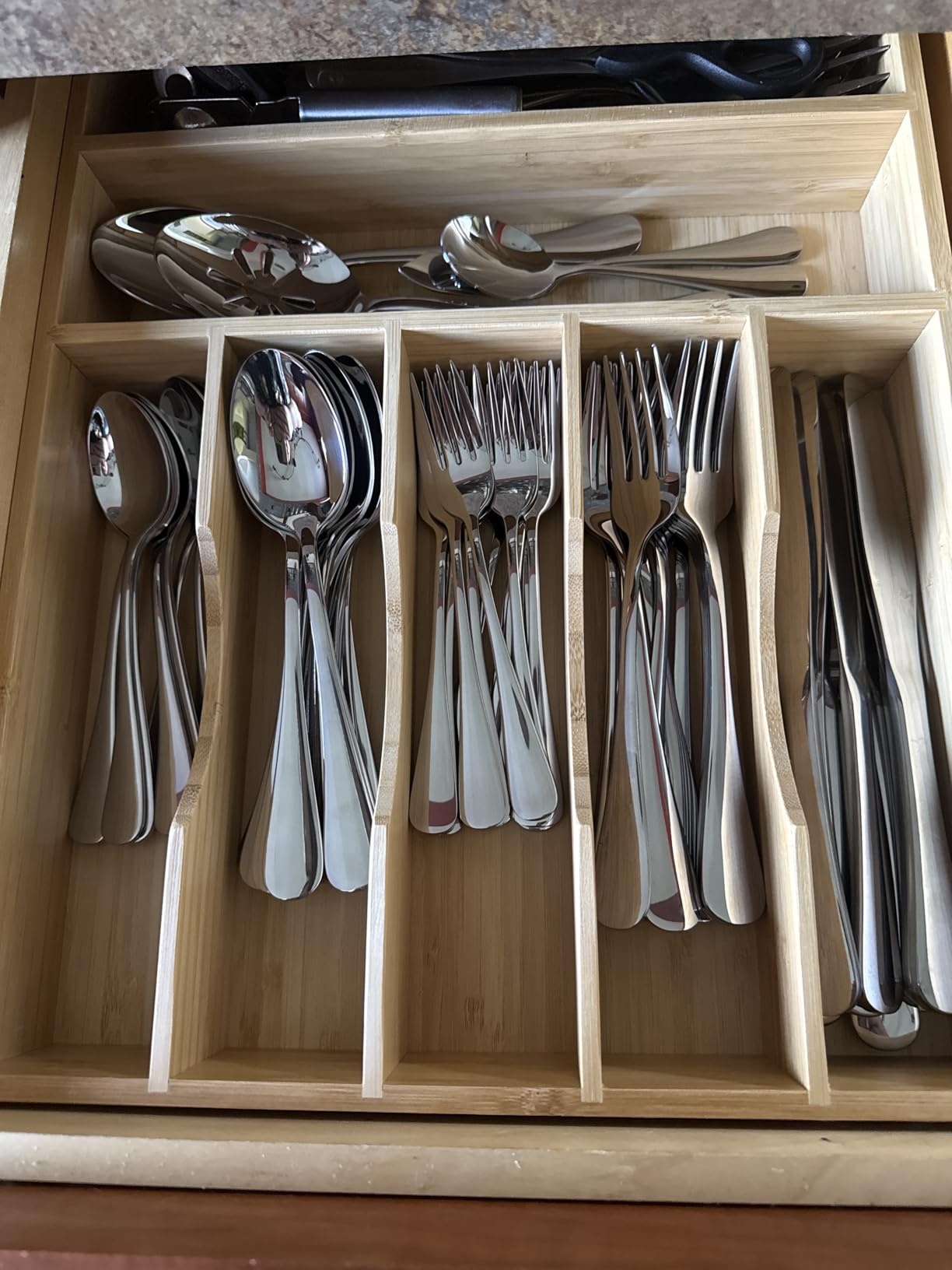 Silverware Set for 12,60 Piece Stainless Steel Flatware Utensil Cutlery Set customer photo 1