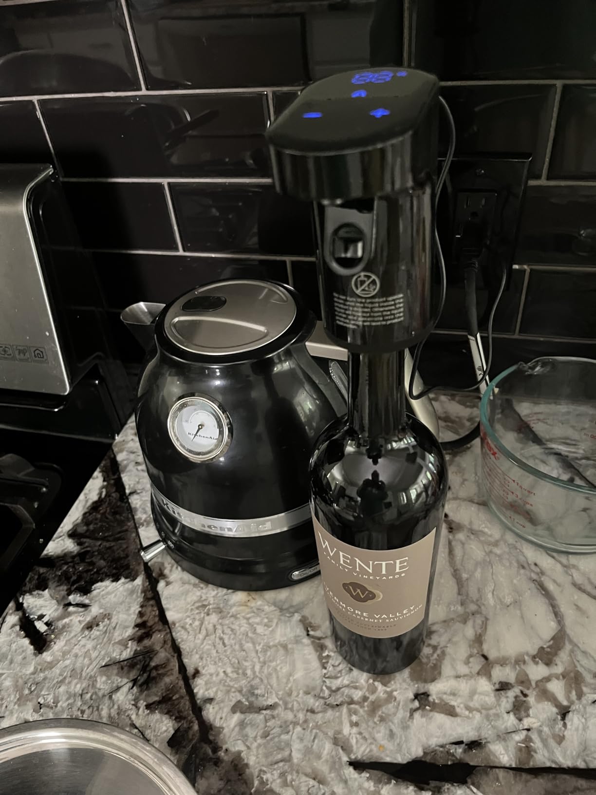 5 in 1 Wine Aerator Whiskey Dispenser,Liquor Decanter, Alcohol Pourer-Black customer photo 2