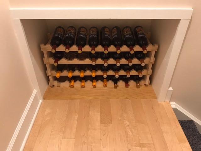 soges 100 Bottle Wine Rack, 10-Tier Stackable Wine Storage Rack, Wine Display Racks Free Standing Wine Shelf Wood Construction for Kitchen and Cellar customer photo 1