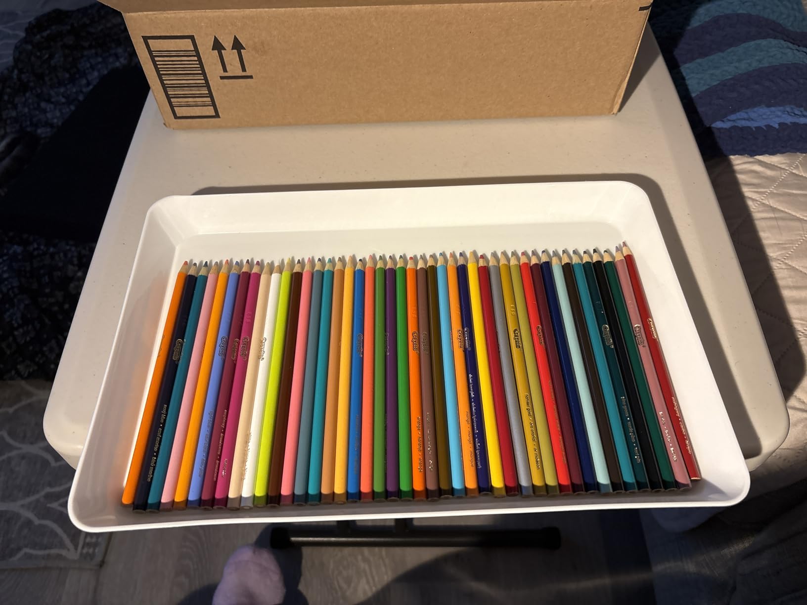 WOWBOX 4-Pack Reusable Plastic Serving Trays for Snacks, Fruit and Parties customer photo 2