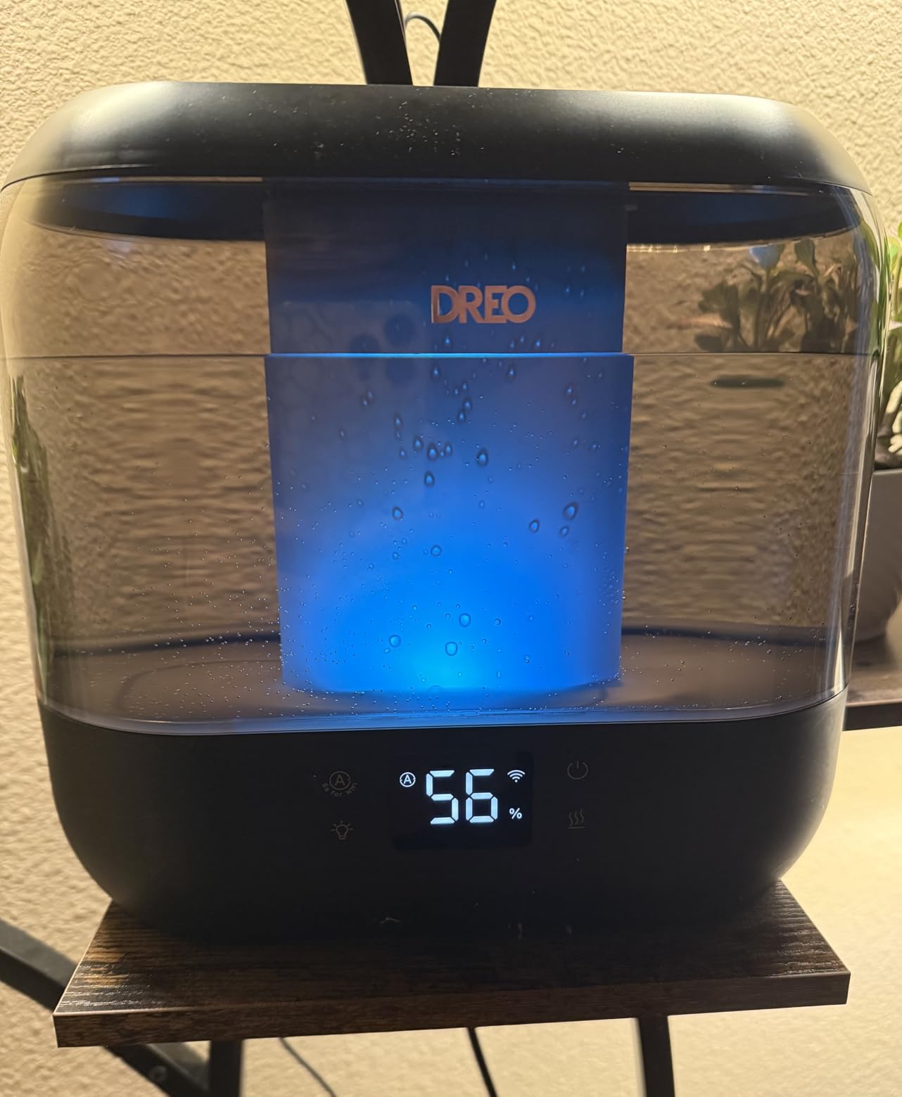 DREO Smart Humidifiers for Bedroom, 4L Cool Mist Humidifier | Top Fill, Quiet Sleep 28 dB, 36H Runtime for large room, Touch/APP/Voice Control, Nightlight, ideal for Baby, Plants, Nursery customer photo 2