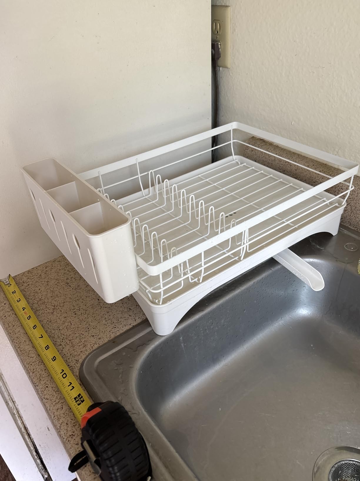 SNTD Dish Drying Rack for Kitchen Counter, 11.8