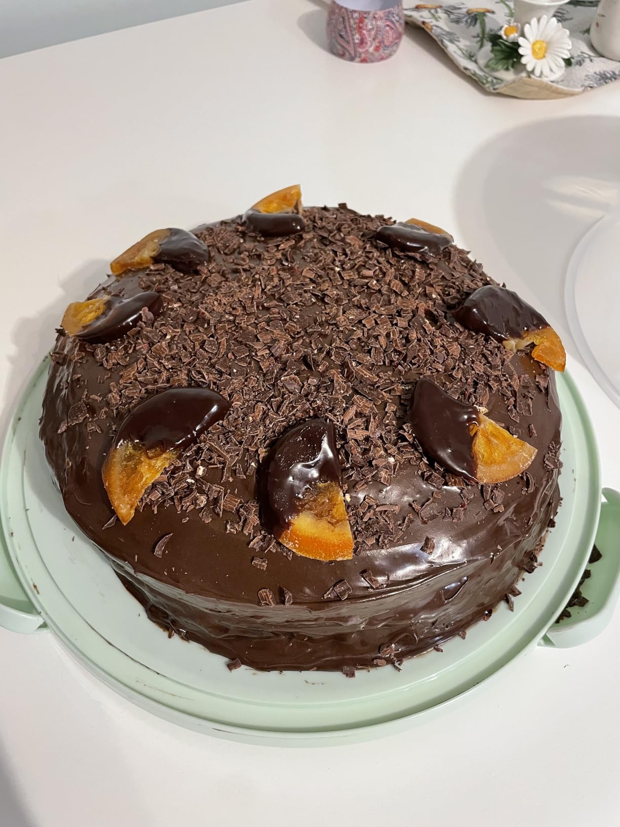 Cake Carrier with Lid and Handle，BPA-Free Cake Holder Cake Containers customer photo 1