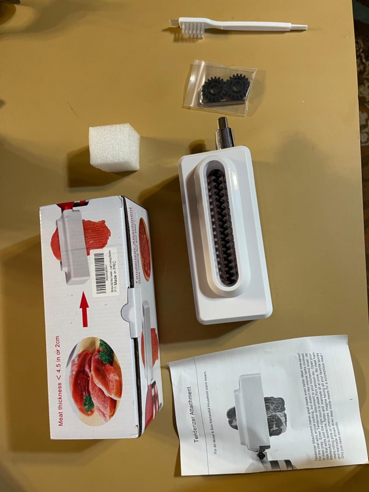 Meat Tenderizer for KitchenAid Stand Mixer-Meat Tenderizers No More Jams and Break-Tenderize Meat More Smoothly and Cooking Effortless customer photo 2