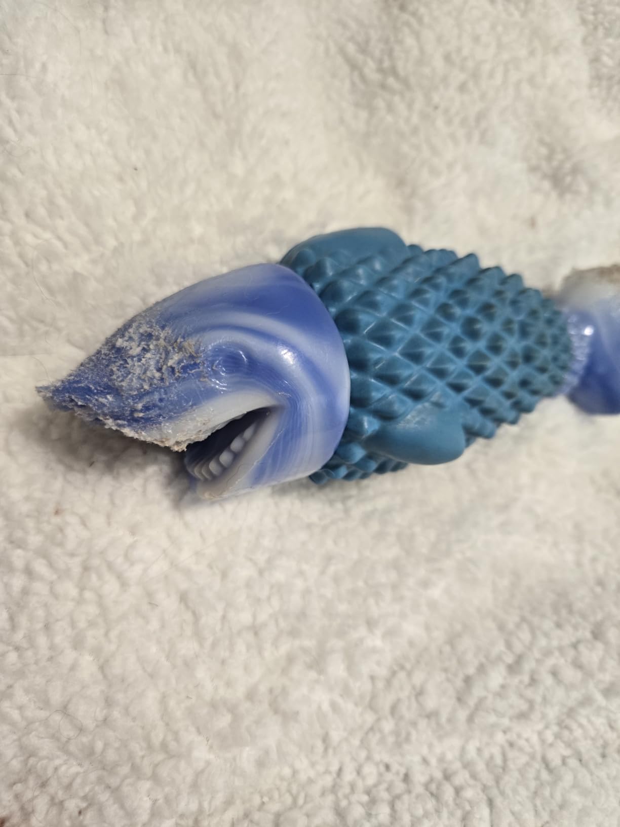 WinTour Tough Dog Toys for Aggressive Chewers, Indestructible Dog Chew Toys | Squeaky Durable Chew Toys for Medium & Large Breeds, Dog Toy to Keep Them Busy, Reduce Boredom, Teeth Cleaning, Bacon Flavor customer photo 1