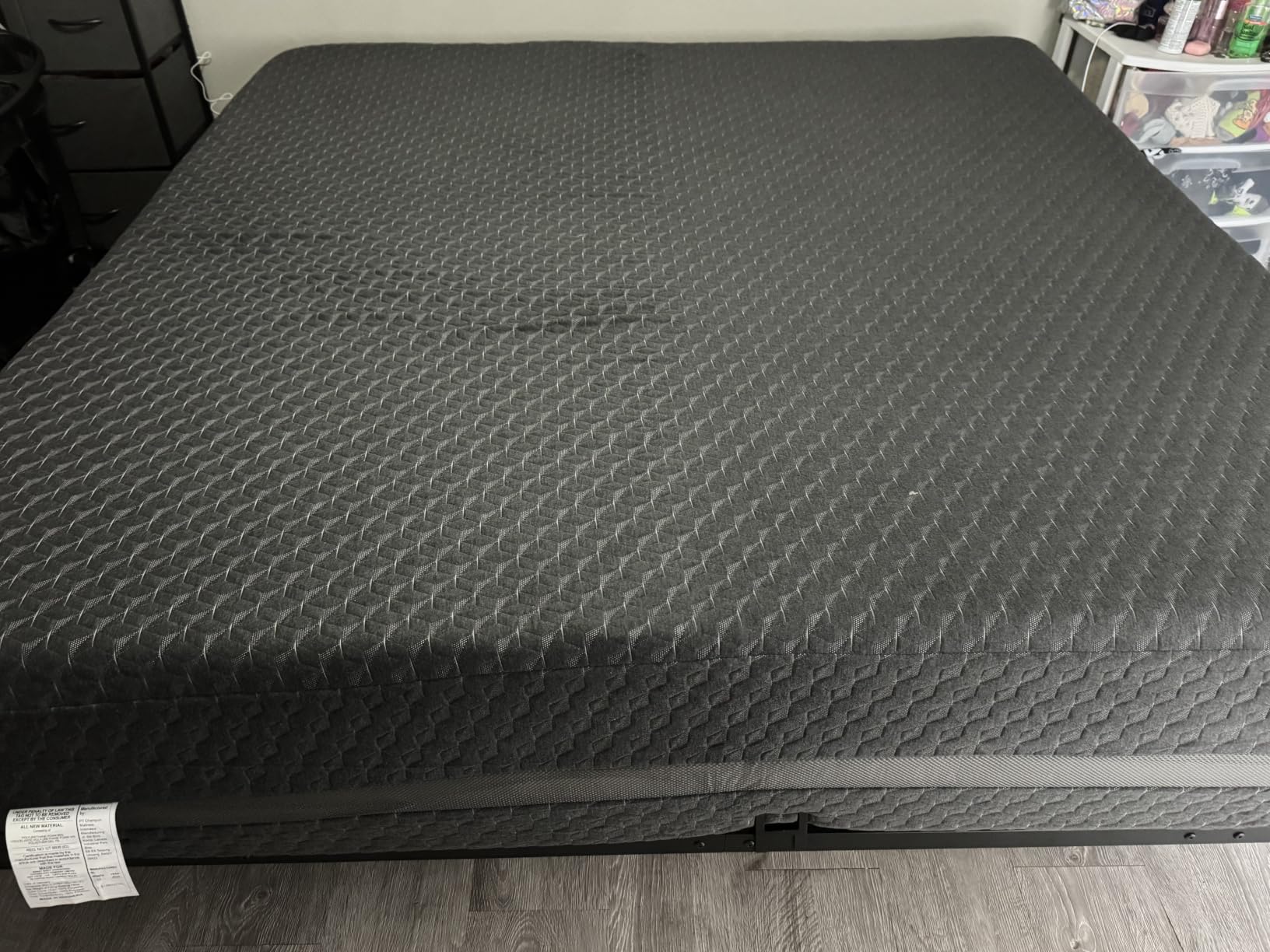 Novilla King Mattress, 12 Inch King Size Memory Foam Mattress with Comfort Foam for Pressure Relief & Cool Fresh Sleep, Removable Washable Cover,Mattresses in a Box,Medium Firm customer photo 2