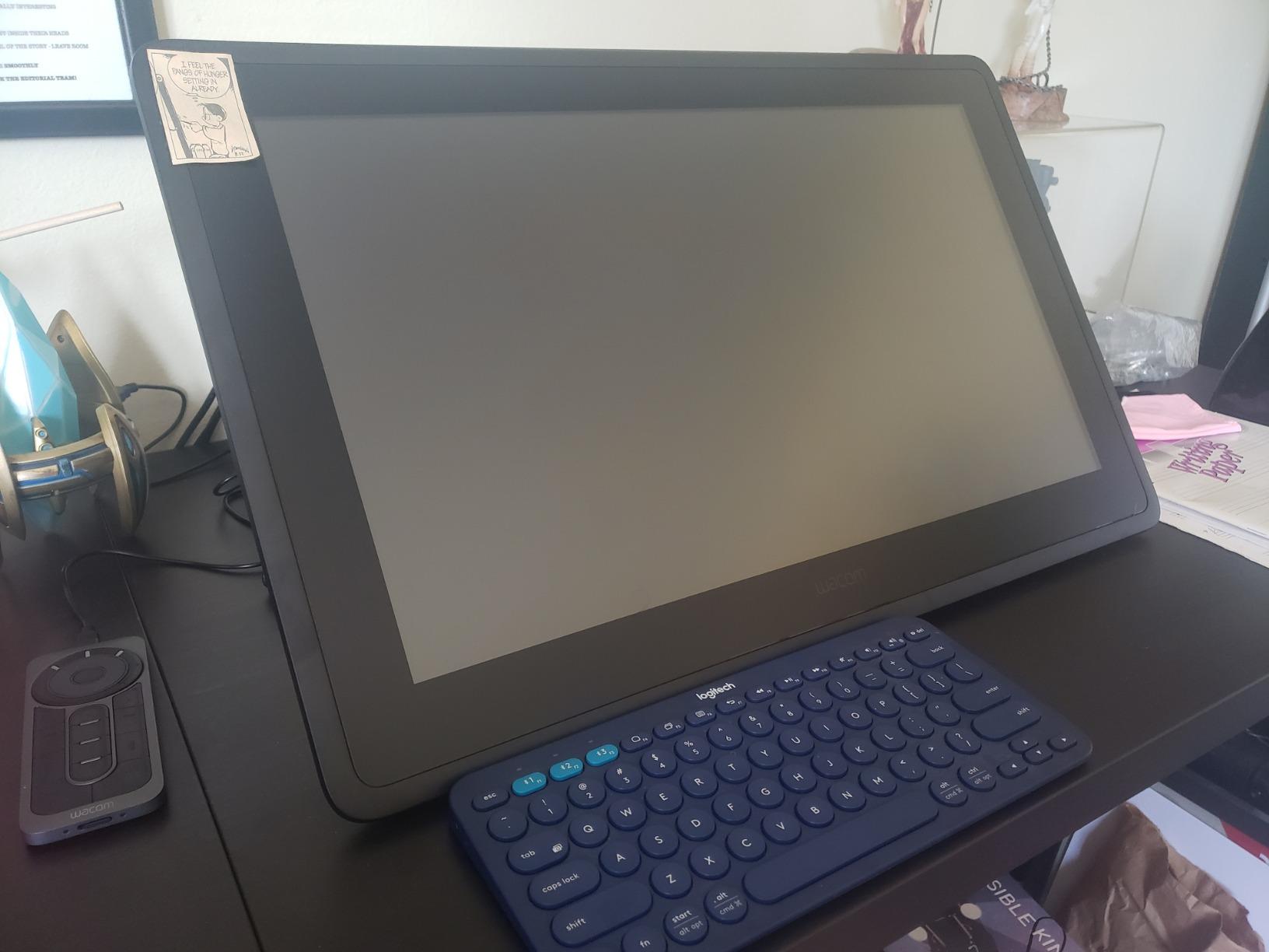 Wacom Cintiq 16, Drawing Tablet with QHD Screen & Pro Pen 3 | Advanced pen experience with precise control for serious artists creating illustrations, comics, animations and digital art customer photo 2