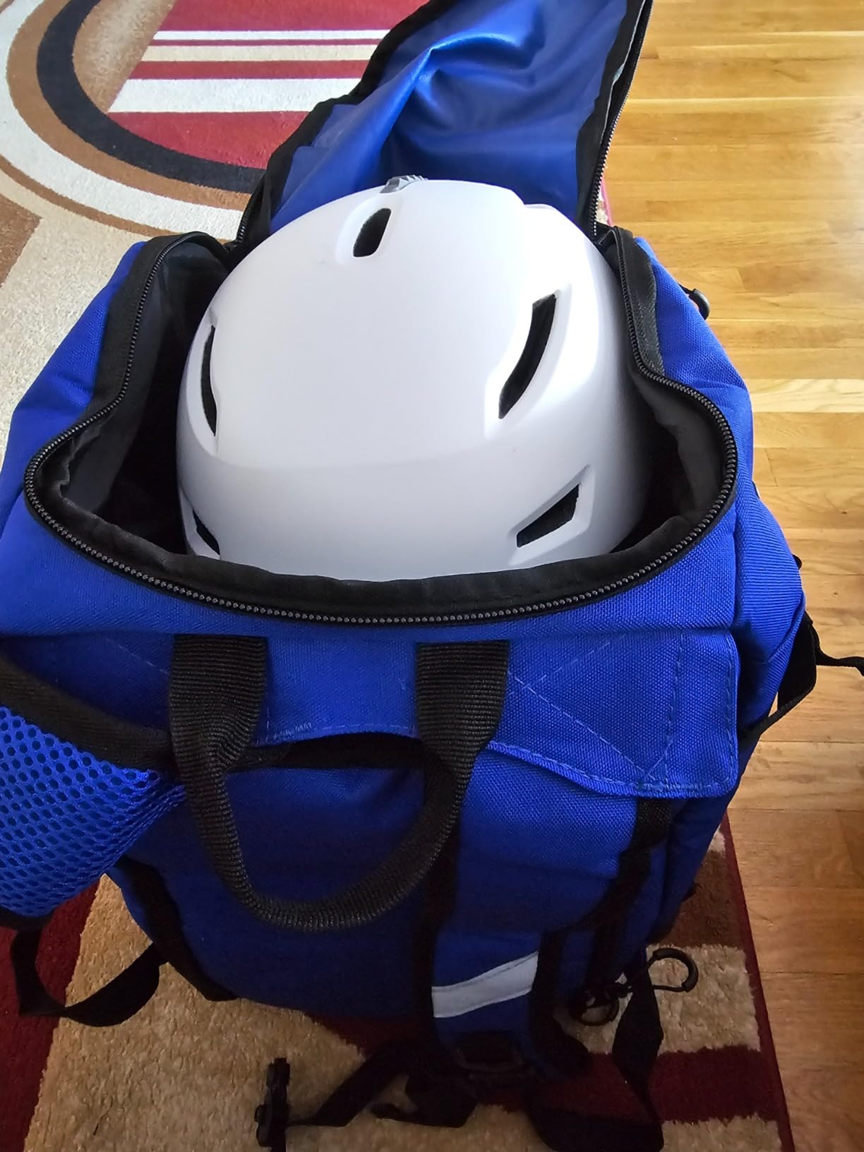 KEOFID 50L Ski Boot Bag Backpack, Waterproof Ski Bag, Travel Backpack for Ski Helmet, Snowboard customer photo 2