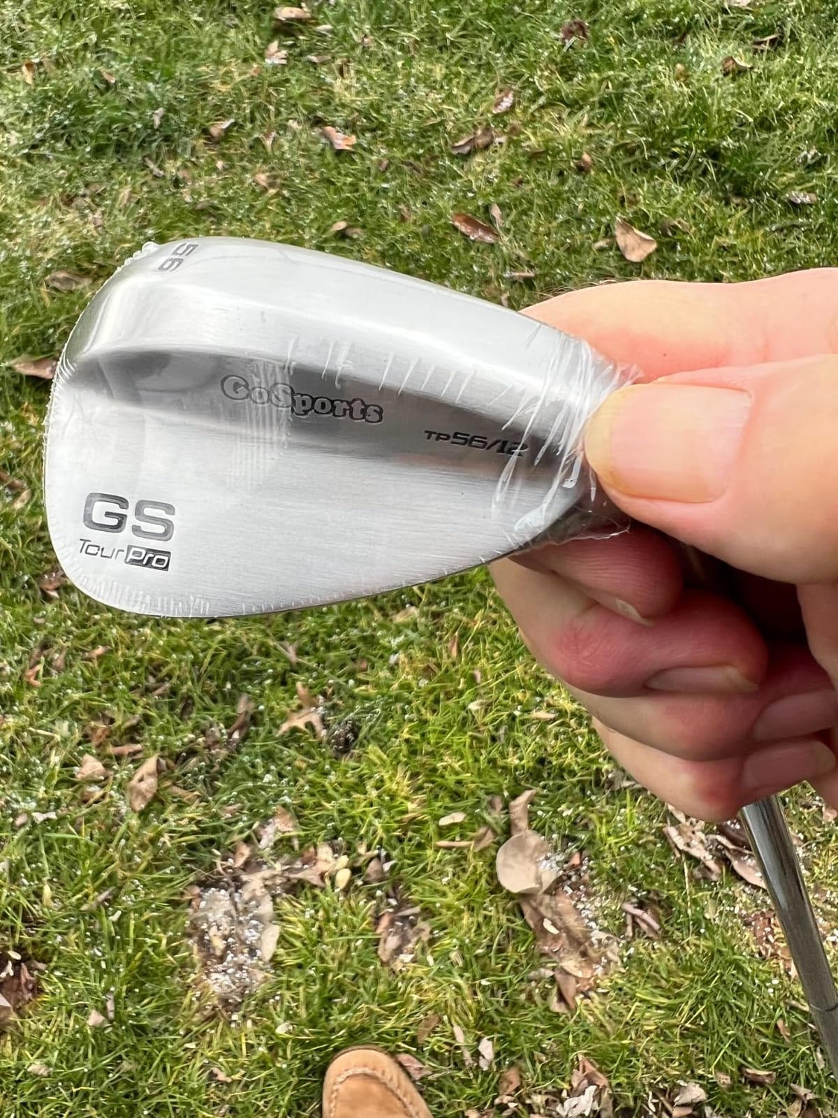 GoSports Illegal Max Spin Golf Wedge Set - Men's Right Handed Sand, Lob, Gap Wedge, Brushed Stainless customer photo 1