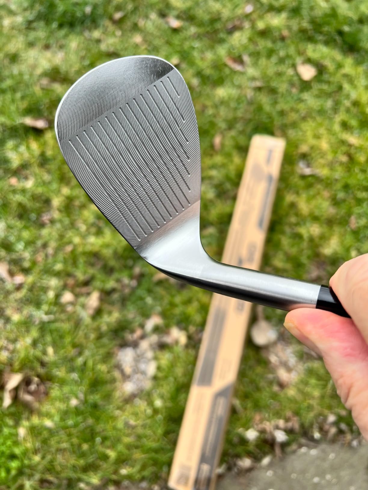 GoSports Illegal Max Spin Golf Wedge Set - Men's Right Handed Sand, Lob, Gap Wedge, Brushed Stainless customer photo 2