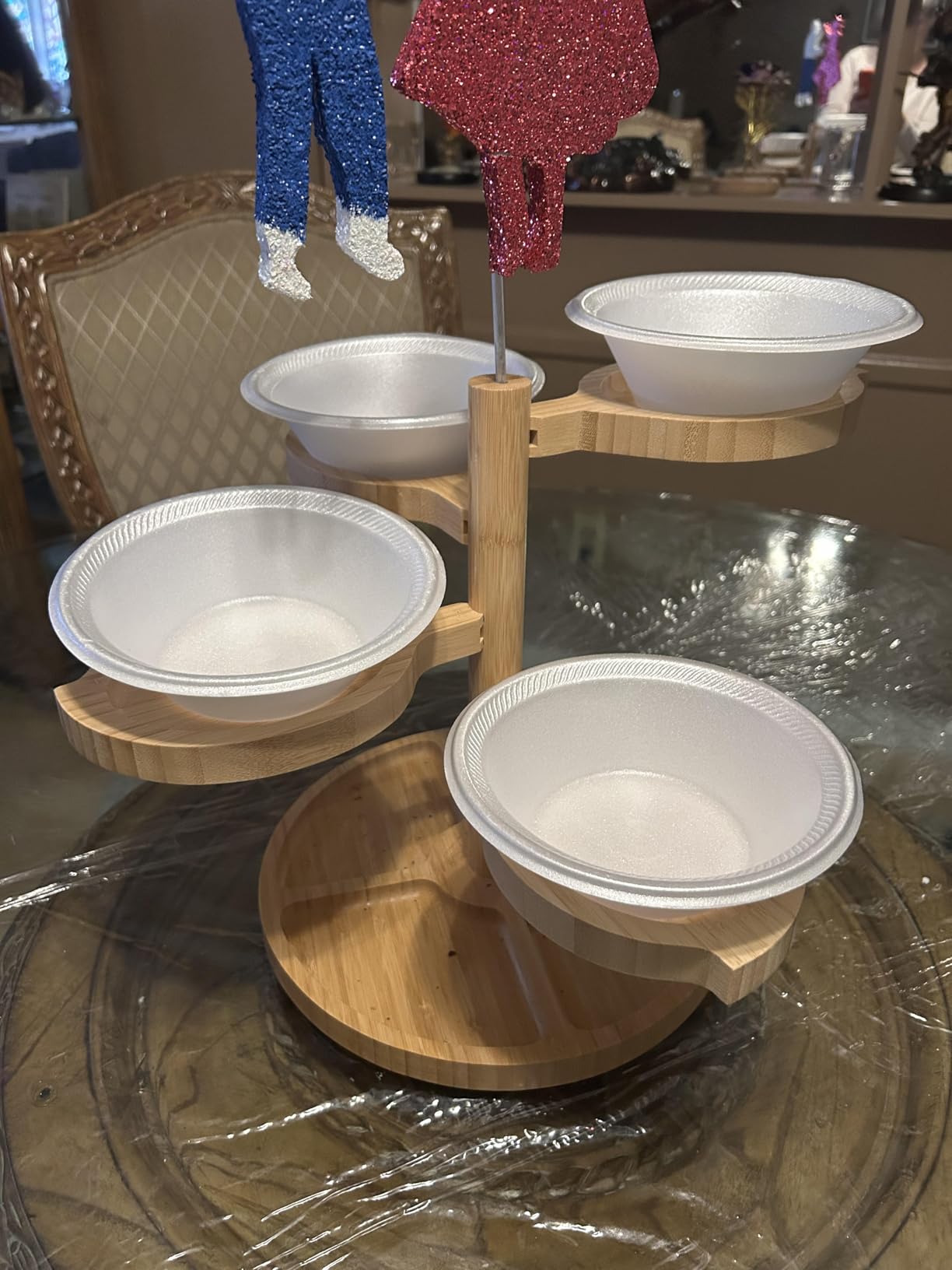 Beautiful Gift Bamboo Charcuterie Boards: Well-Made Sturdy, Love Design customer photo 1