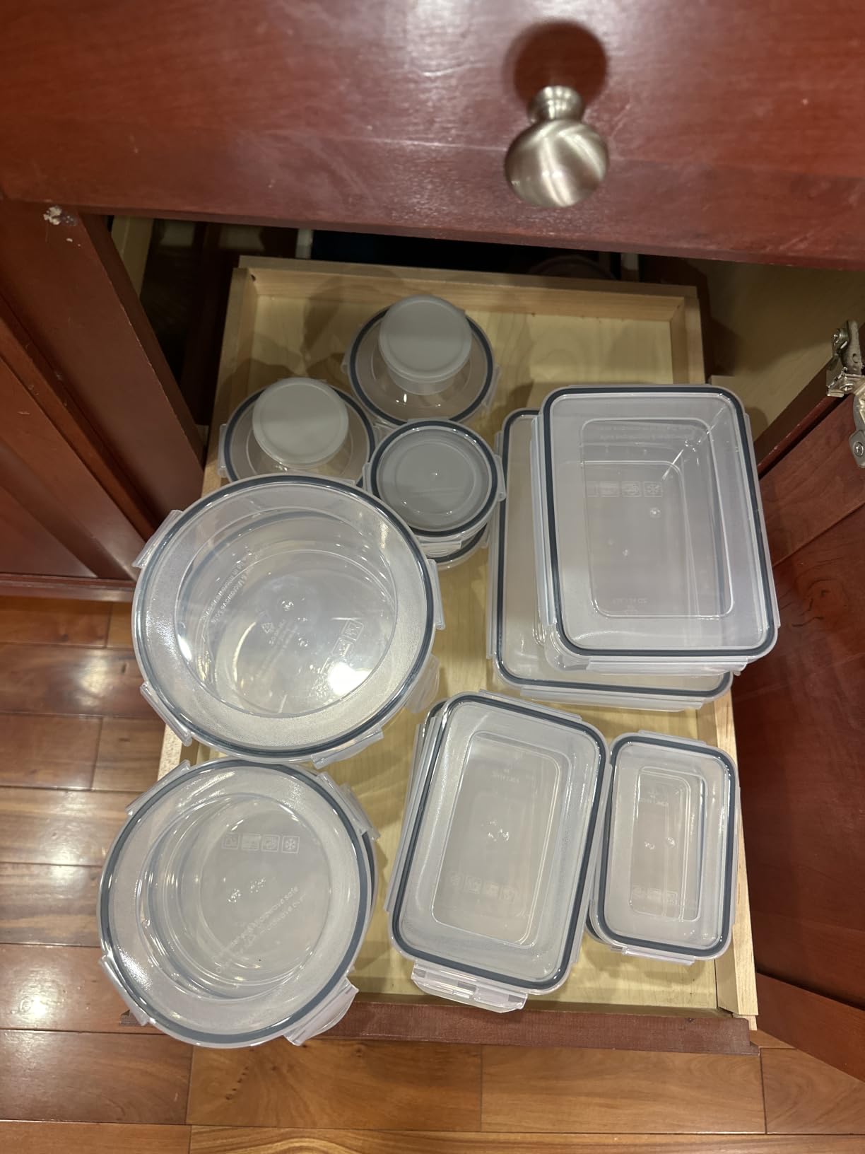 JSCARES 40 PCS Food Storage Containers with Lids Airtight (20 Lids &20 Containers) - Leakproof Meal-Prep Containers for Kitchen Storage Reusable Plastic Microwave/Dishwasher Safe with Labels & Pen customer photo 2
