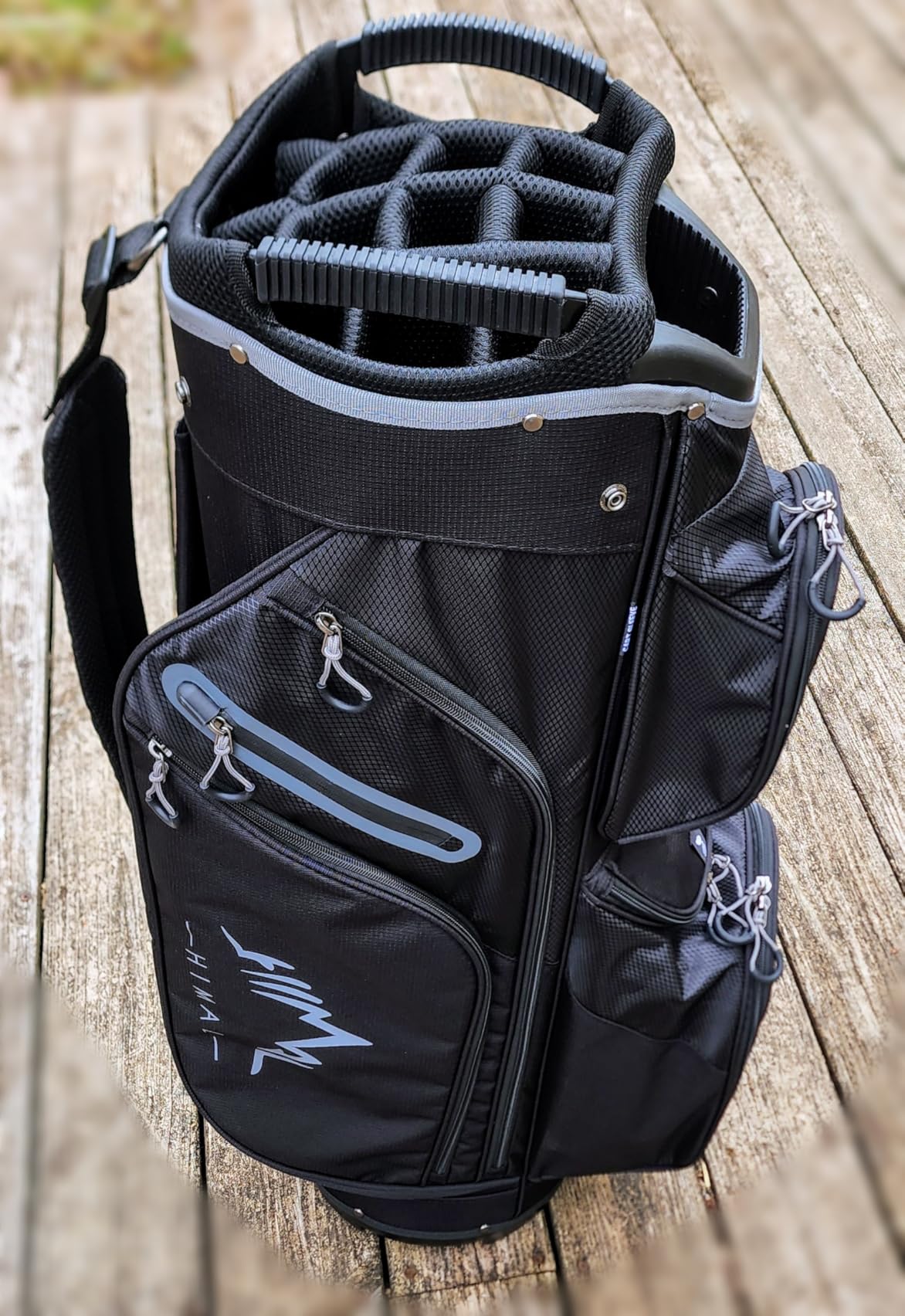uniHimal Golf Cart Bag, 15 Way Organizer Divider Top with Handles customer photo 1