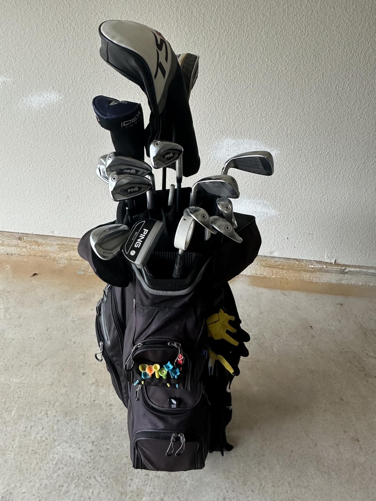 uniHimal Golf Cart Bag, 15 Way Organizer Divider Top with Handles customer photo 2