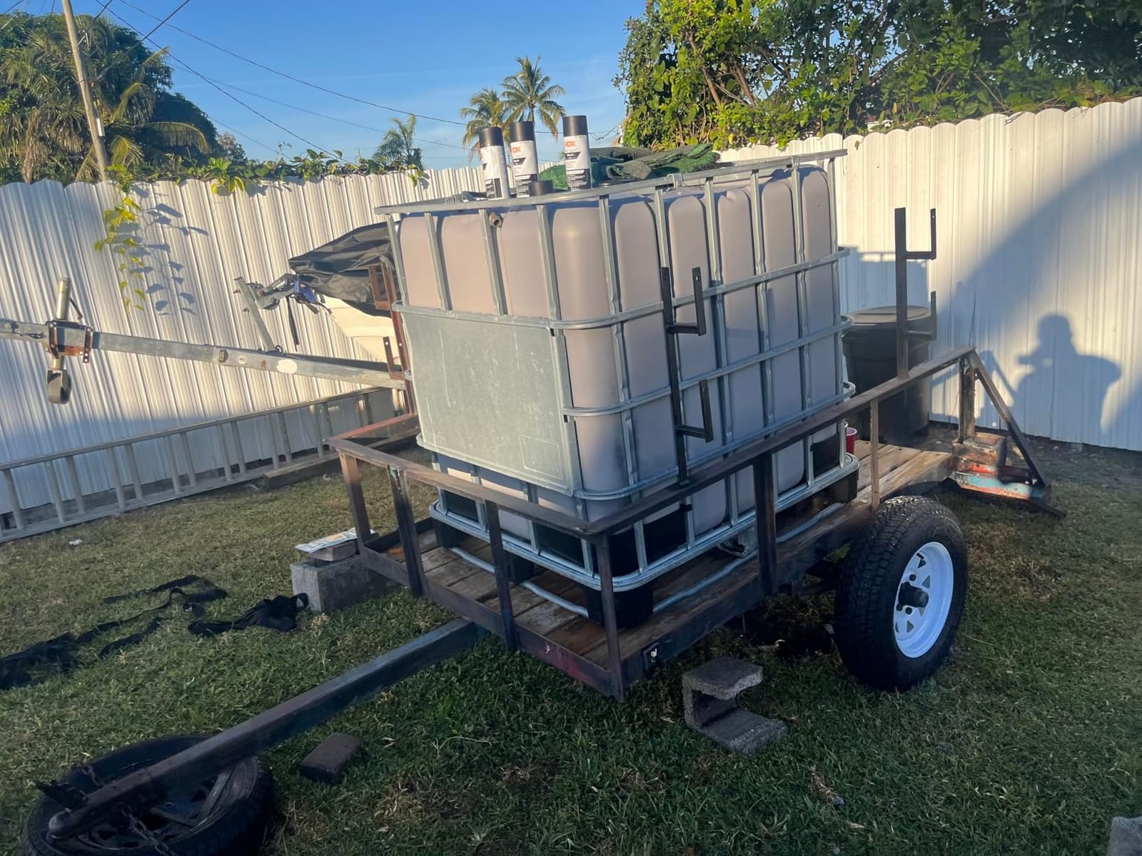 2 Pack 4.80-8 4.80x8 480-8 4.80-8 Trailer Tires with 8'' Rims, 5 Lug on 4.5'', Load Range C, 6PR customer photo 1