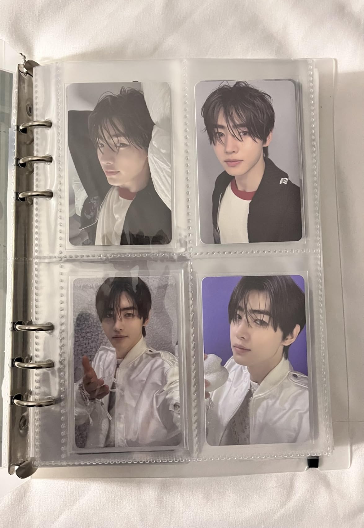 A5 Photocard Binder, Clear K-Pop Korean Pop Photocard Holder Binder Book, 200 Pockets Instax Photo Album for Polaroid Snap Kpop Photocard Holder Book/ Fujifilm Instax Mini photocard album customer photo 1