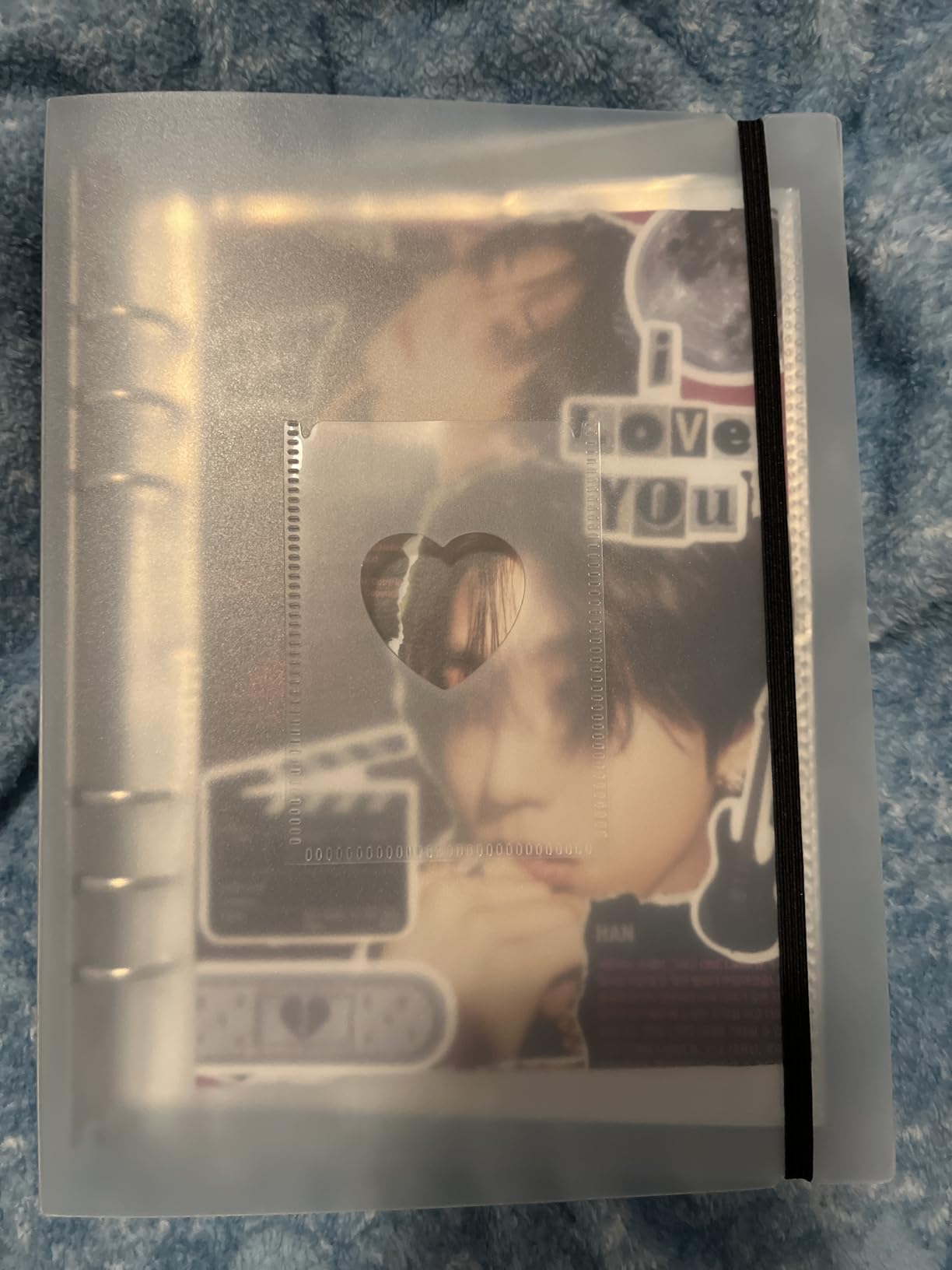 A5 Photocard Binder, Clear K-Pop Korean Pop Photocard Holder Binder Book, 200 Pockets Instax Photo Album for Polaroid Snap Kpop Photocard Holder Book/ Fujifilm Instax Mini photocard album customer photo 2