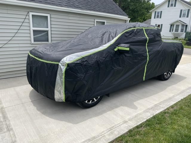 Cartist 420D Car Cover for Ford Explorer 2002–2026 2027, All Weather Waterproof Car Covers for Explorer Accessories with Zipper Door & Night Reflective Strips, Sun Rain Snow Dust UV Protection customer photo 2