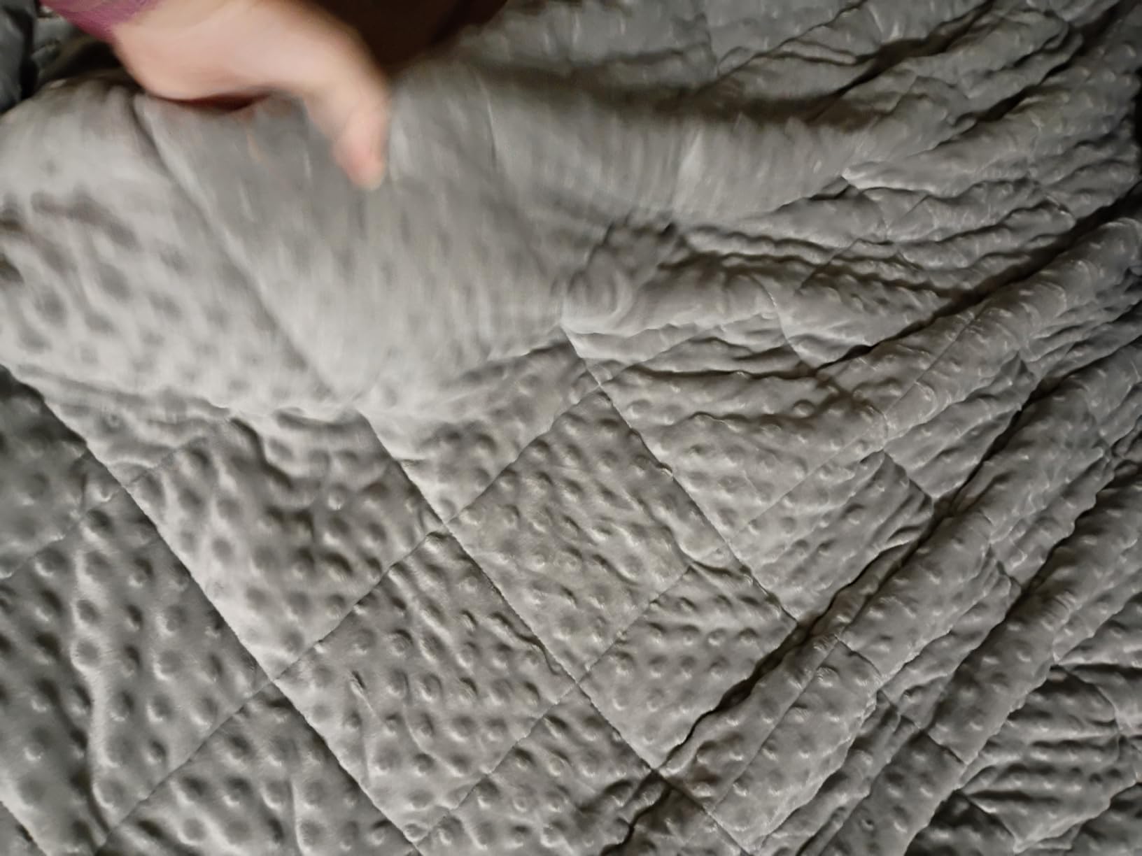 Mr. Sandman Cooling Weighted Blanket for Adults, Queen Size 15 lbs, 60″x80″ customer photo 1