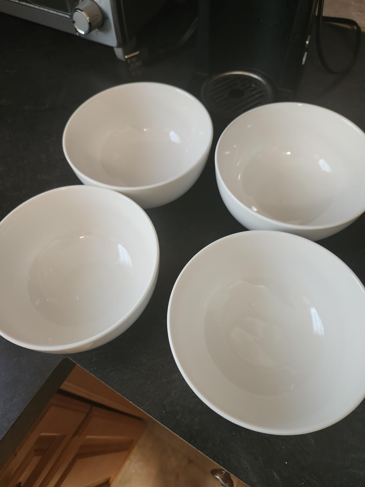 MALACASA 26 Oz White Ceramic Soup Bowls of 4, Cereal Bowls for Kitchen customer photo 1