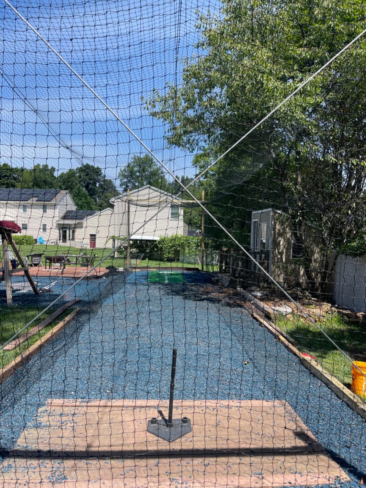 VEVOR Batting Netting,Training Net for Softball Baseball Batting Hitting customer photo 2