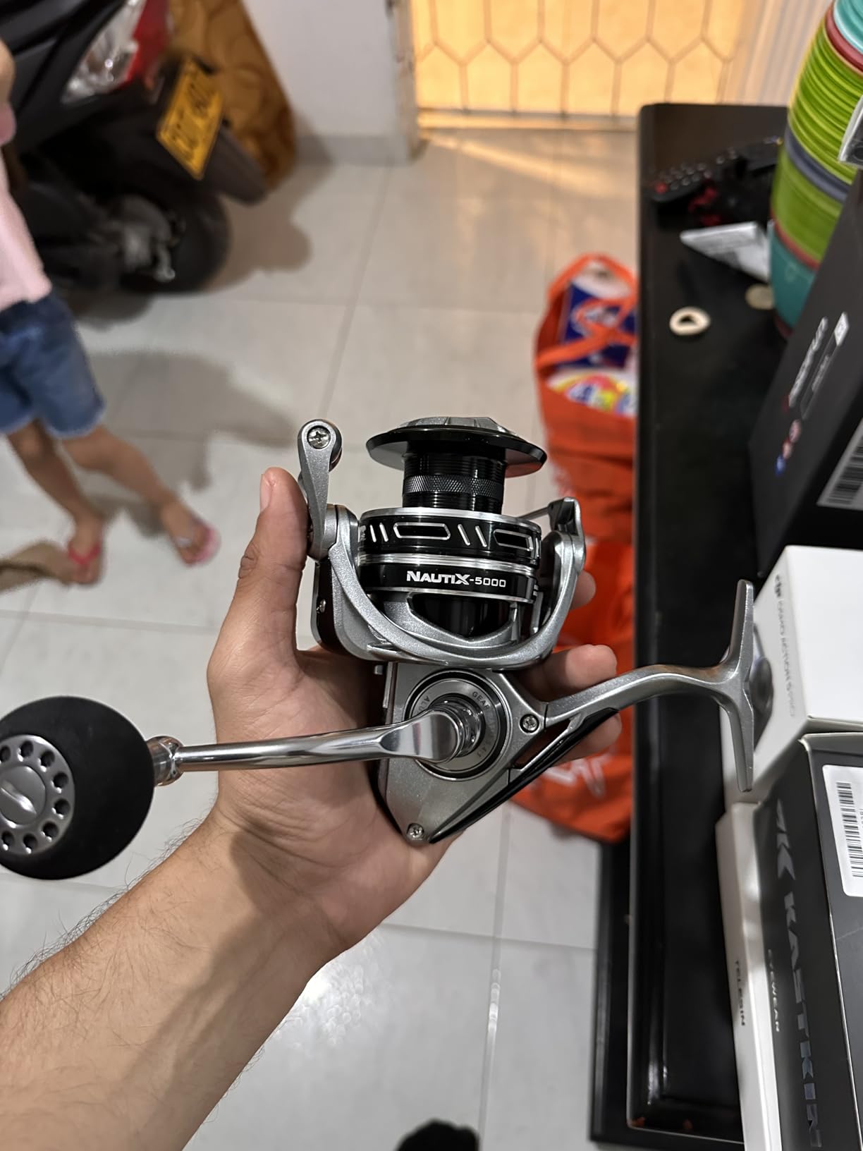 Piscifun NautiX Spinning Reel, Aluminum Body, 33lb Max Drag customer photo 2