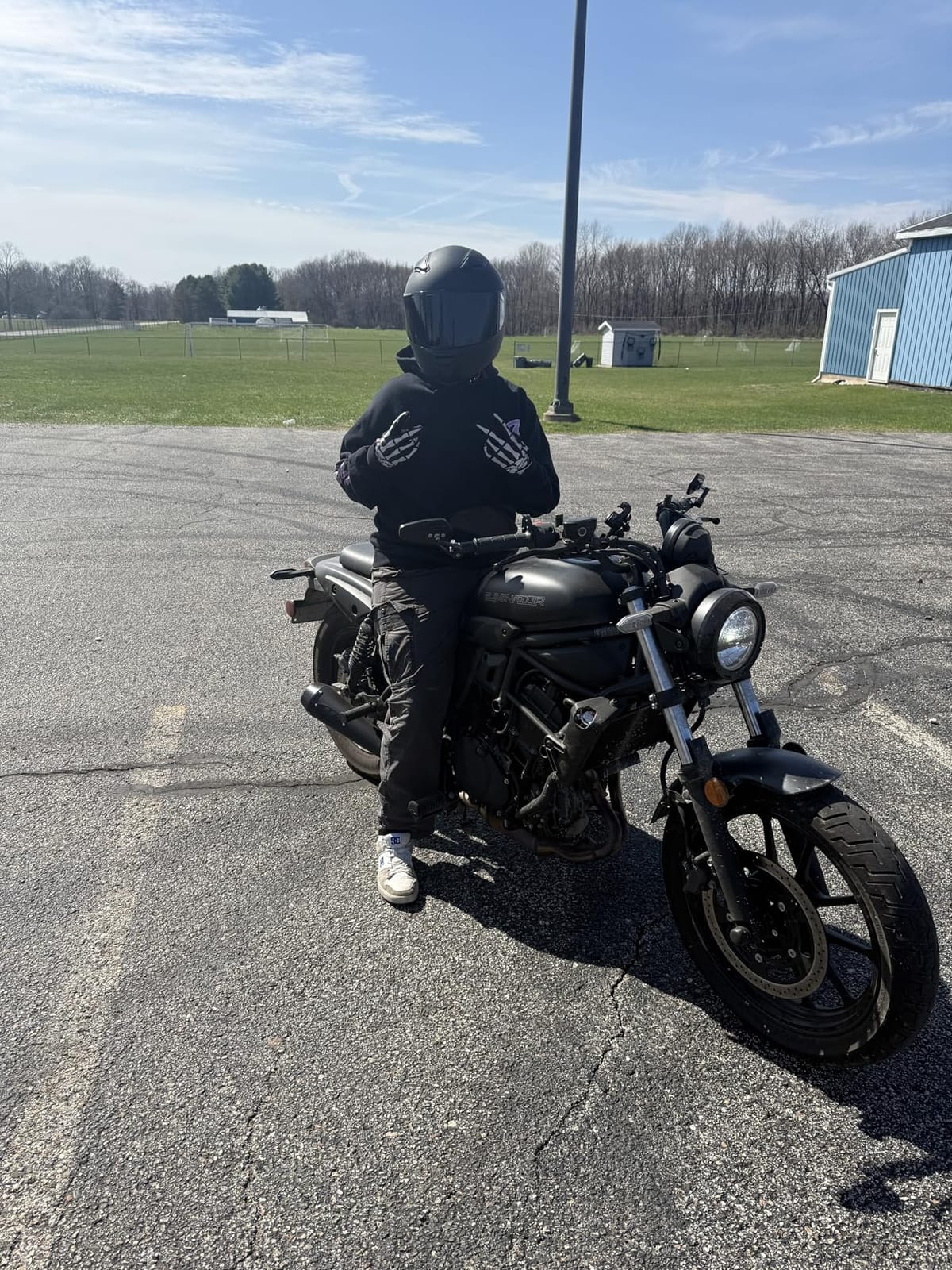 Full Face Motorcycle Helmet WS-607 DOT Approved for Adults customer photo 1
